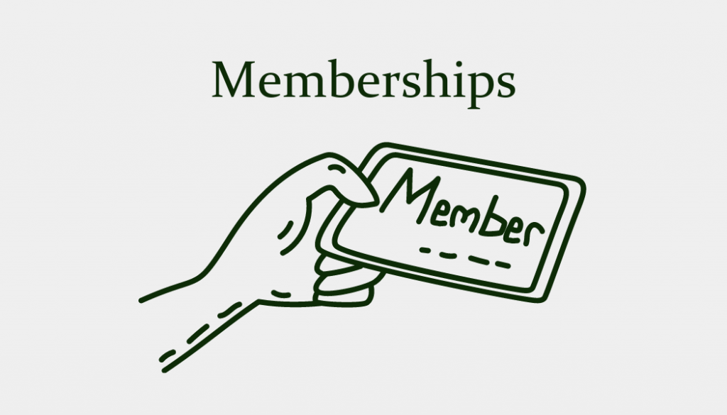 Click here to learn more about Membership options